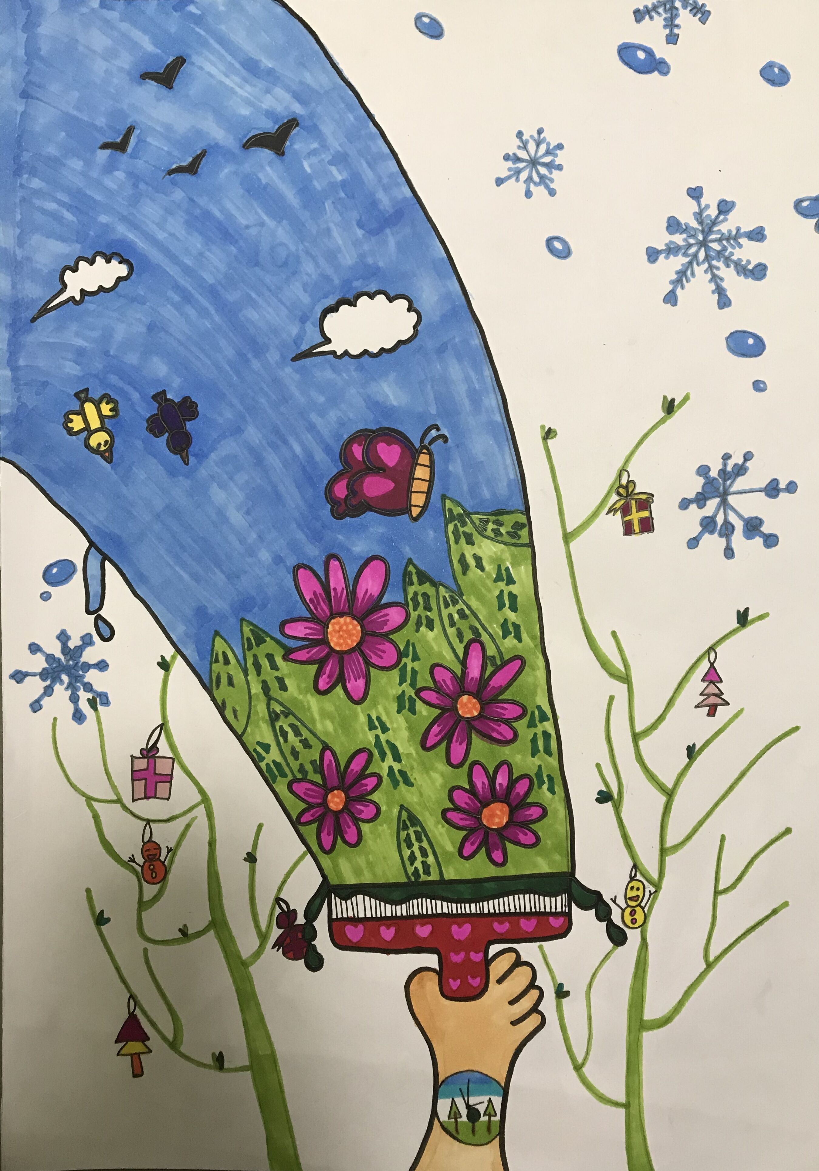 描绘最美的春天——"我心中的春天"主题绘画比赛