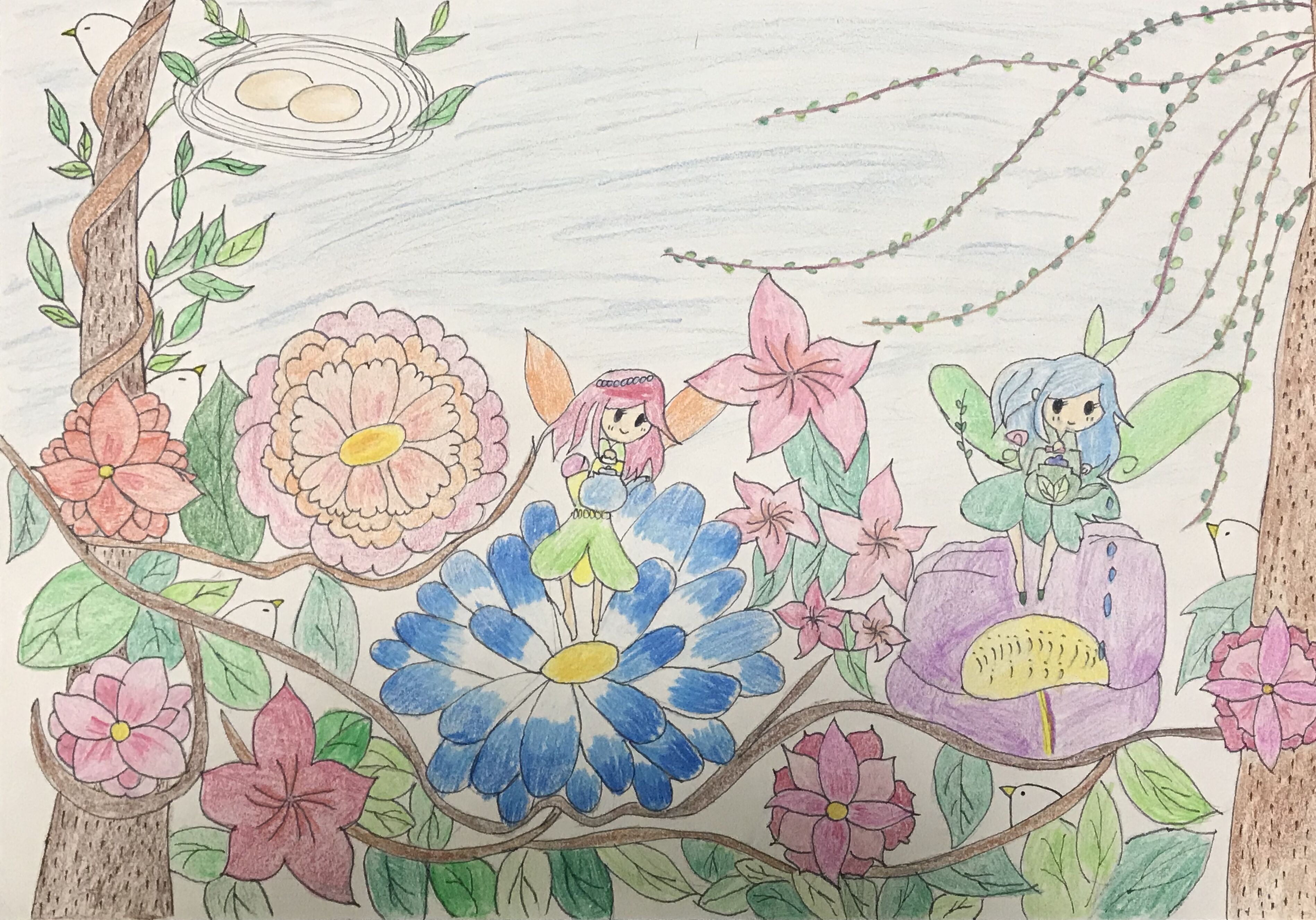 描绘最美的春天——"我心中的春天"主题绘画比赛