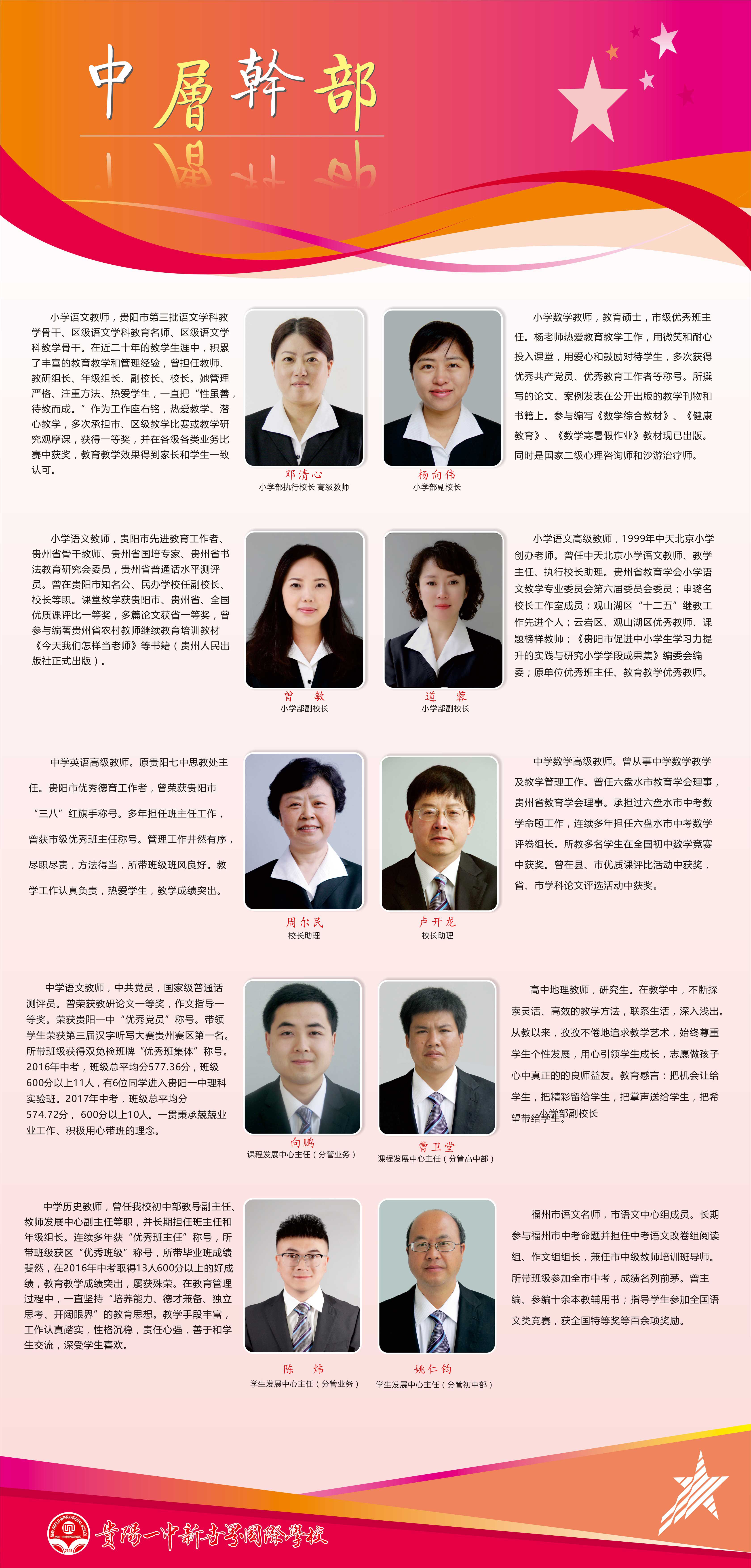 学校管理团队
